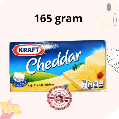 

Kraft Keju Cheddar Cheese Keju Parut 150 gram