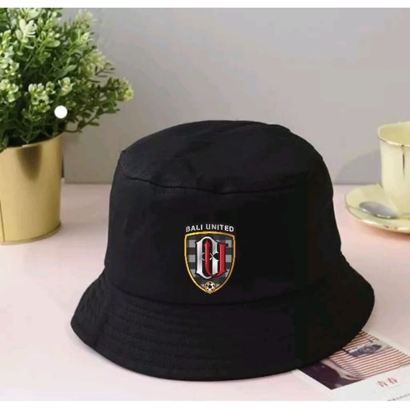 topi bucket hat Bali united