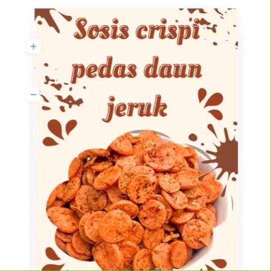 Cemilan Sosis Pedas Gurih /  Makanan Sosis Pedas Gurih