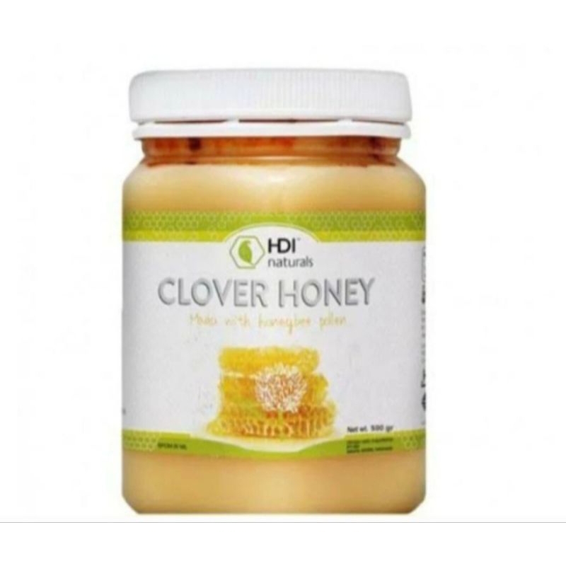 

madu clover honey 500gr exp 2026 free sendok kayu