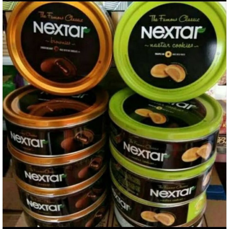 

Nextar cookies/pineapple kaleng