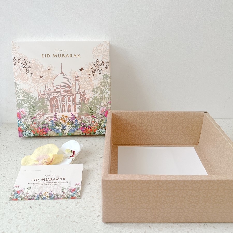 

(ISI 5 Pcs) Box Rania | Kotak Kue Kering Lebaran 22x22cm Idul fitri Dus Lebaran