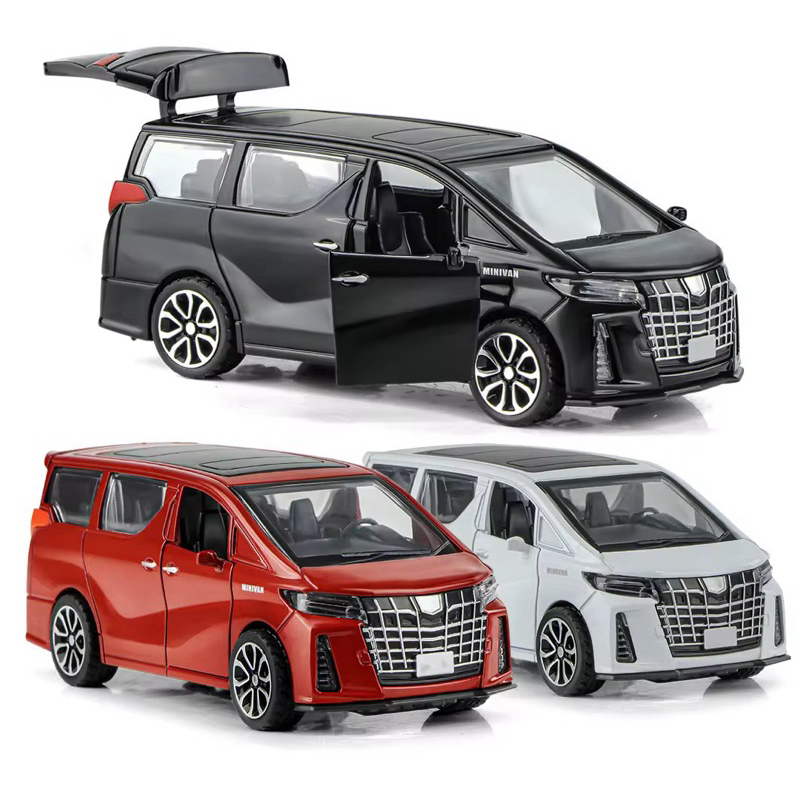Supplier_TOYS JATIM KOBIL DIE CAST METAL ALPHARD OPEN THE DOOR BUKA PINTU MAINAN MOBIL KOLEKSI HOBBY