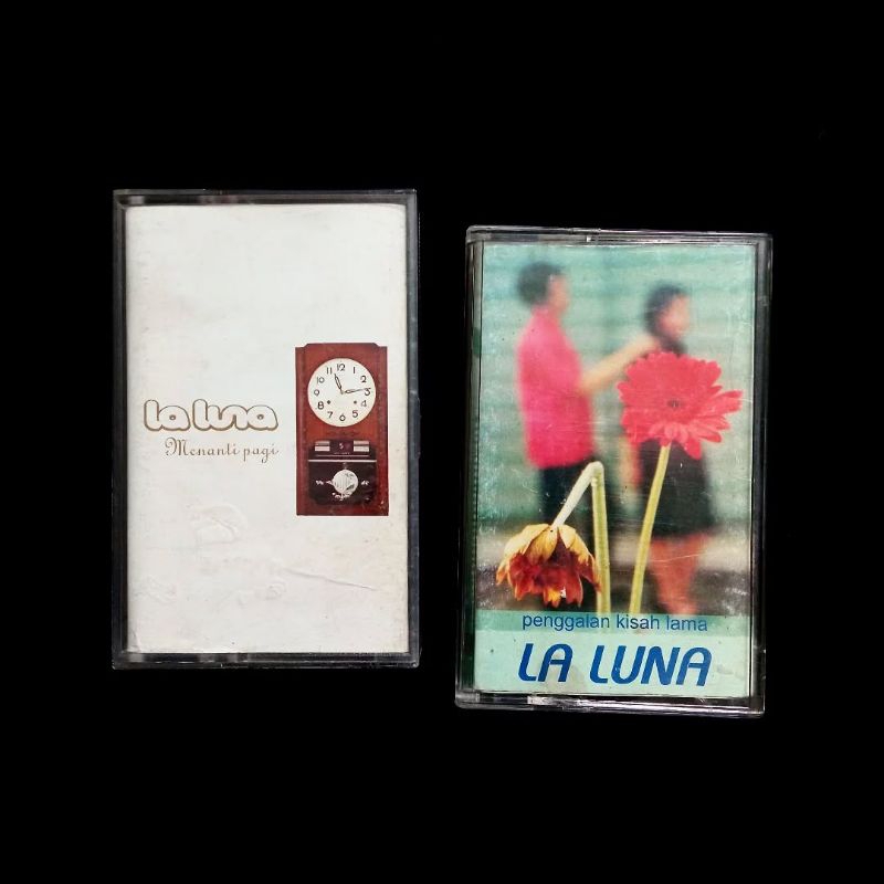 Kaset Pita La Luna: Menanti pagi / penggalan kisah lama (Sepaket)
