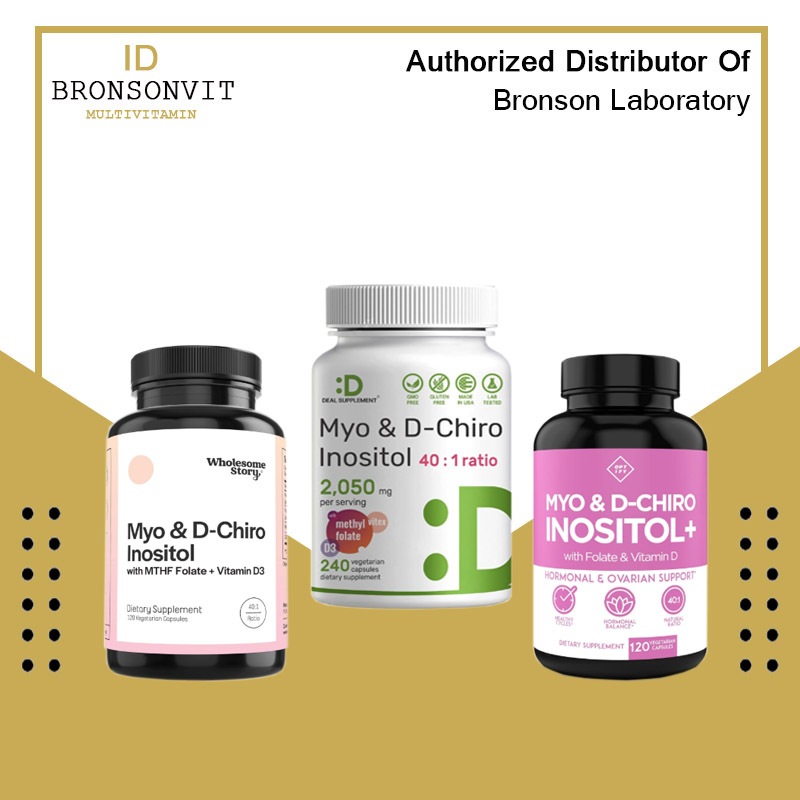 Wholesome Story Myo-Inositol & D-Chiro Inositol - 120 Capsules
