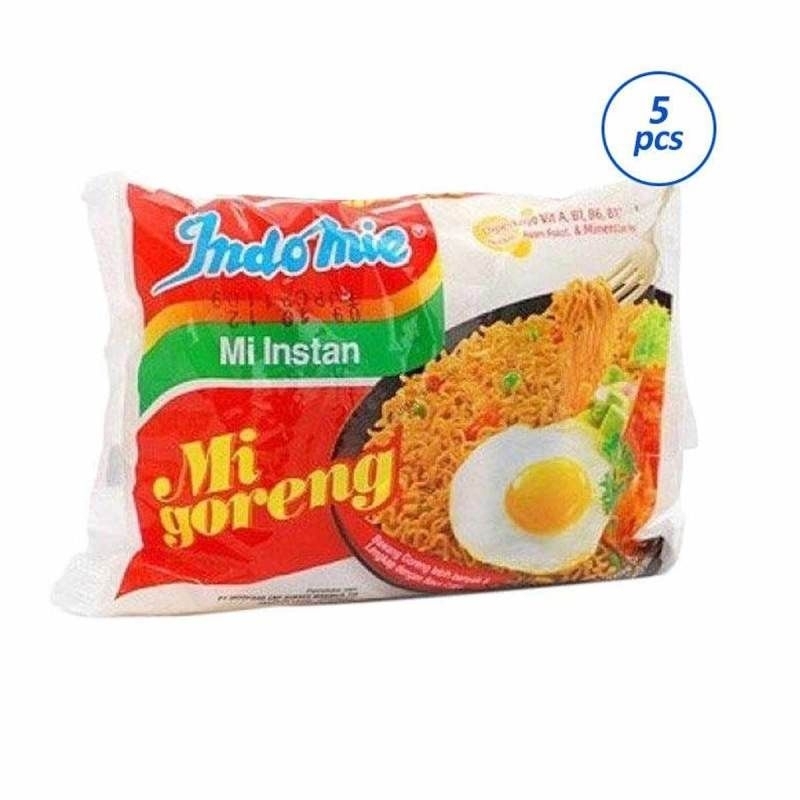 

Indomie Mi Instan Goreng 85 gram 7 pcs