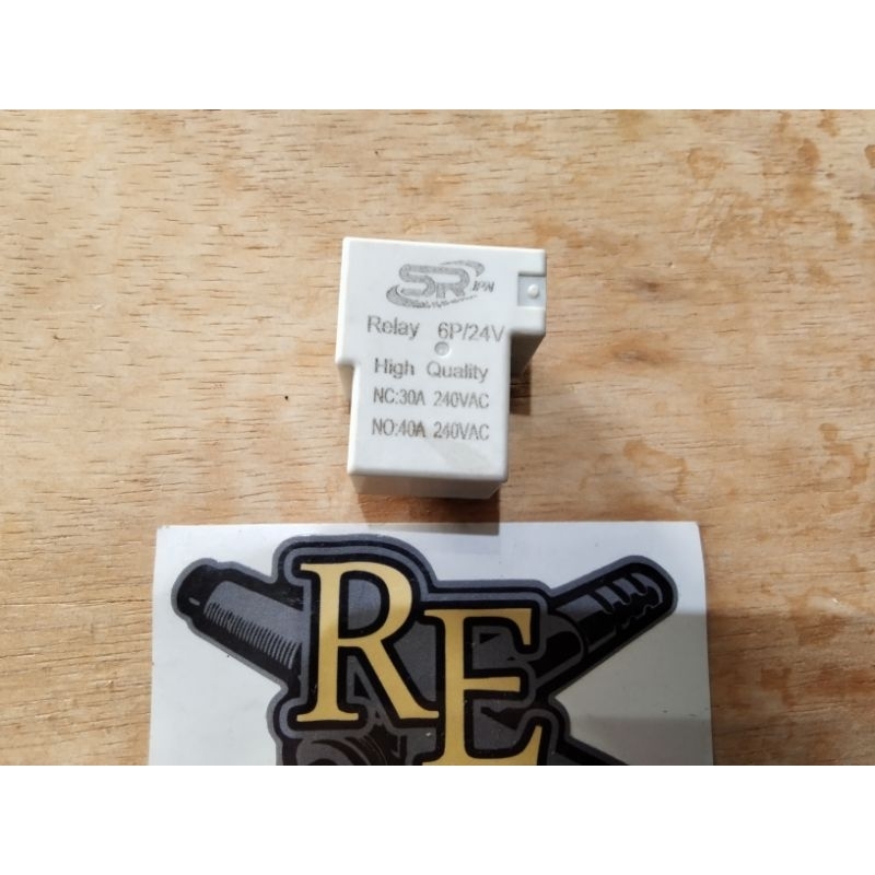 Relay 6 pin/24v sr jpn