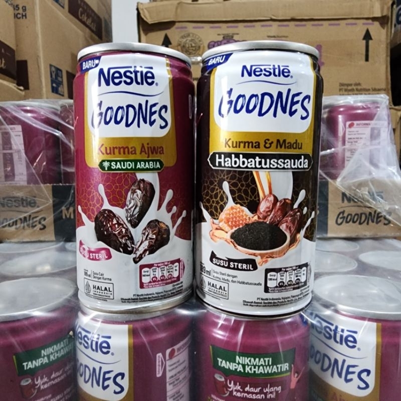 

Susu Steril Nestle Goodnes Kurma Azwa Dan Habbatussauda
