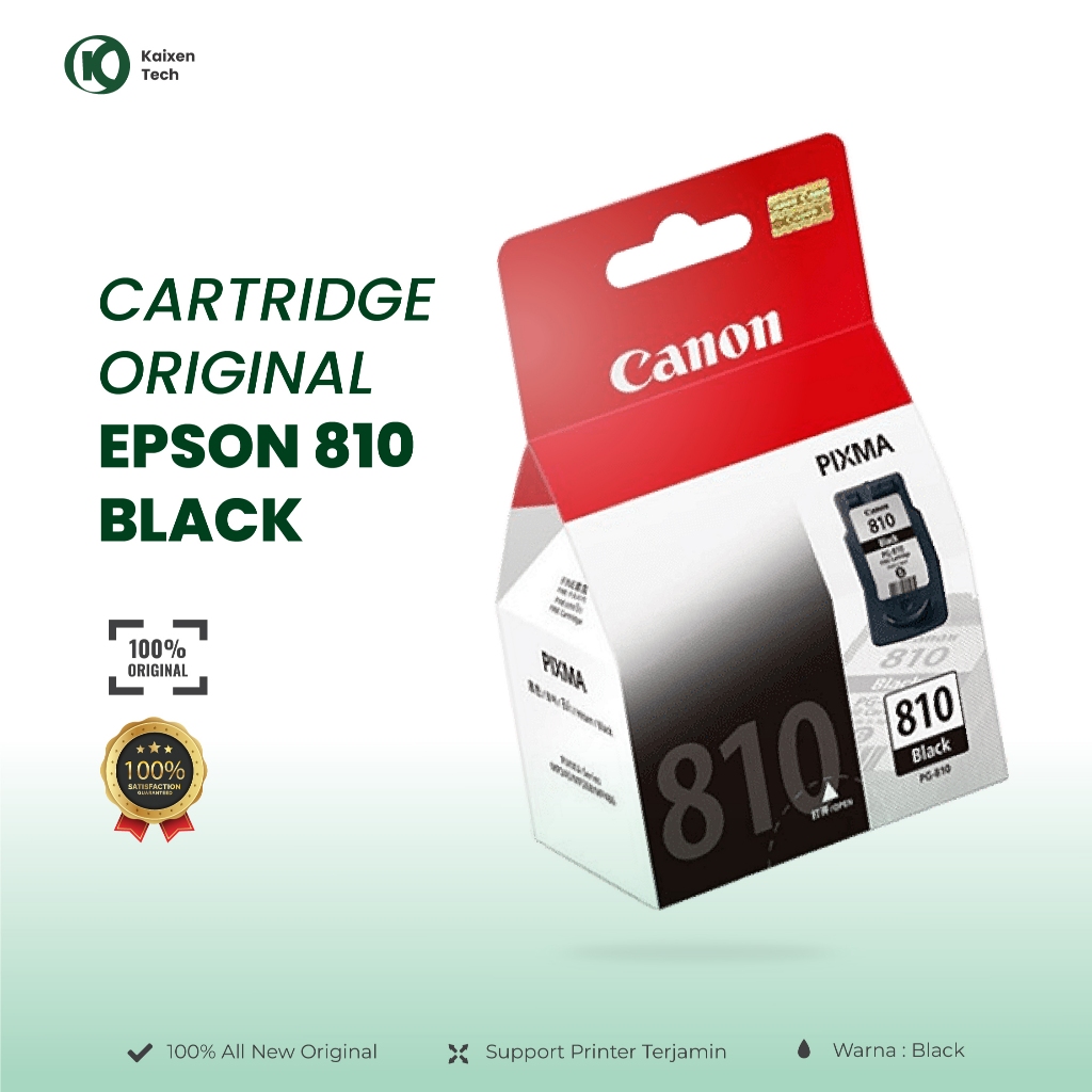 TINTA CATRIDGE CANON  PG810 Hitam Original iP2770, iP2772