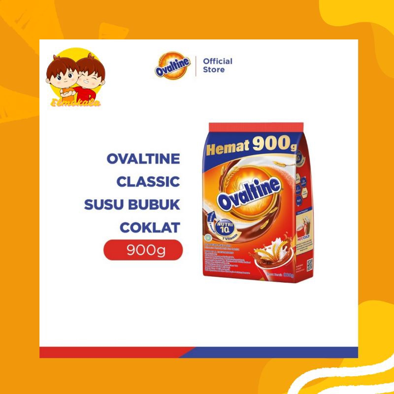 

OVALTINE 3IN1 SUSU BUBUK COKLAT 900G