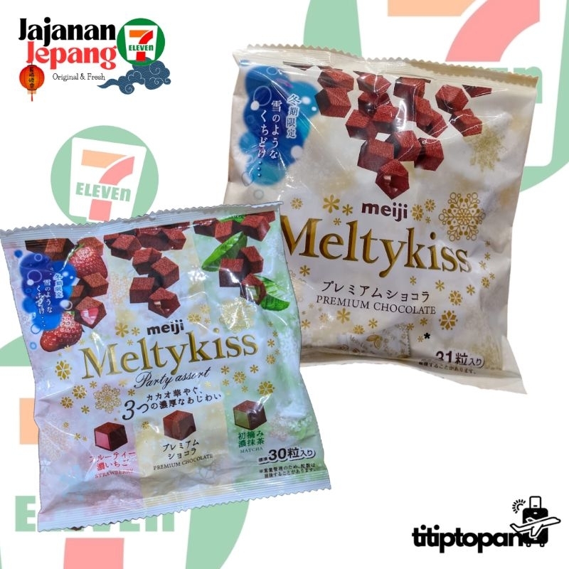 

Meltykiss PREMIUM CHOCOLATE , MATCHA & PARTY ASSORT isi 30 pcs