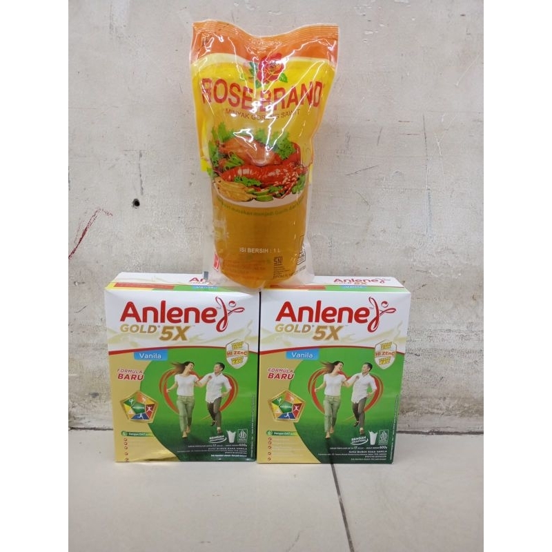 PROMO!!! ANLENE GOLD 600 GRAM VANILA