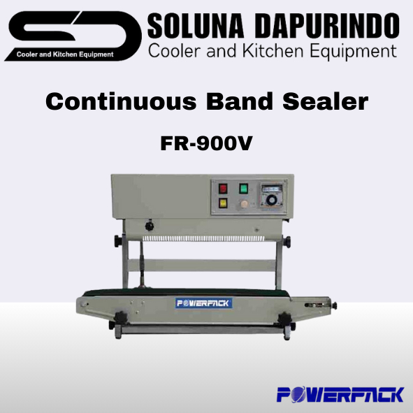 POWERPACK Continuous Band Sealer FR-900V/FR900V/FR 900V