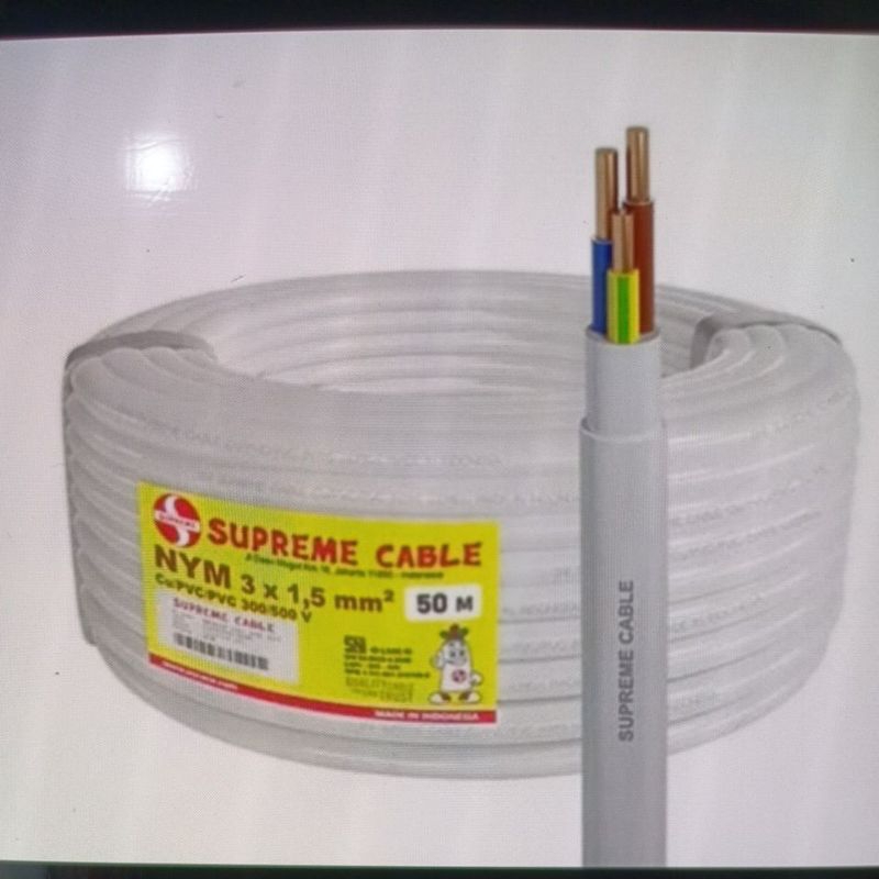 KABEL NYM 3X1.5 SUPREME 50METER