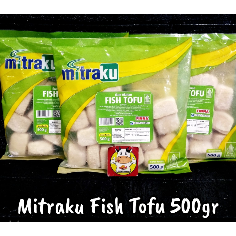 

MITRAKU FISH TOFU 500GR-FROZEN FOOD-BRONTZ JOGJA