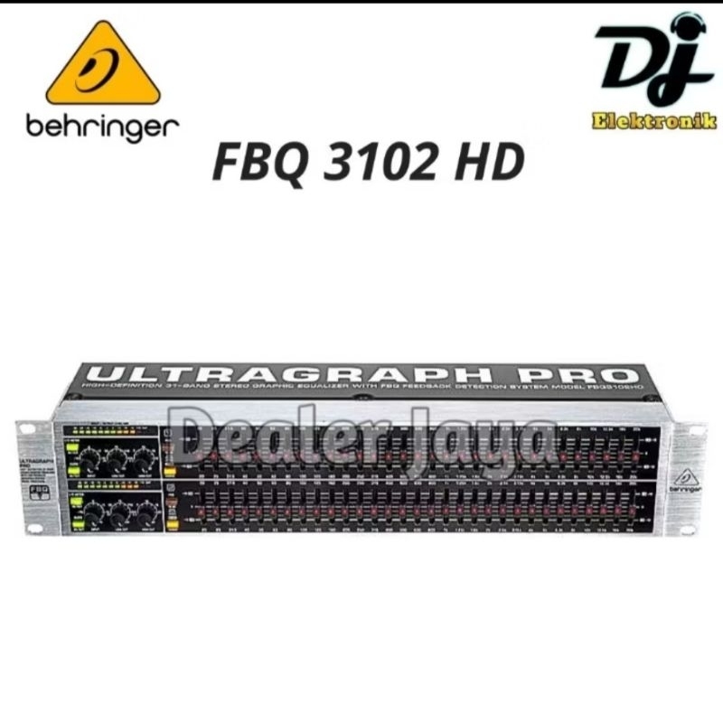 Equalizer Behringer FBQ 3102 HD