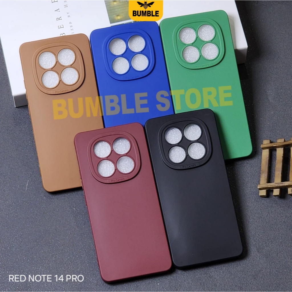 Case Redmi Note 14 Pro Redmi Note 14 Pro Plus Softcase Pro Camera Warna Case  Redmi Note 14 Pro Redm