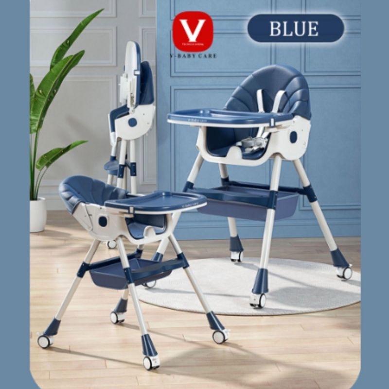 baby chair v-baby care/kursi makan bayi baby care prelove /meja makan bayi PRELOVE