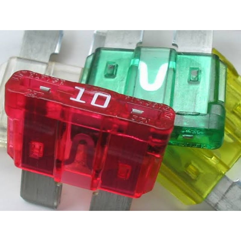 Sikring | sekring Fuse DX Besar Motor dan Mobil 5 ampere 10 ampere 15 ampere 25 ampere