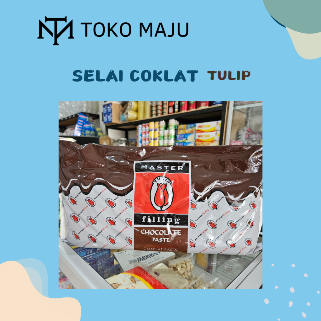 

Tulip Chocolate Master Filling 1 kg, 250 gr, 500 gr/ Selai Coklat Tulip 1 kg, 250 gr, 500 gr