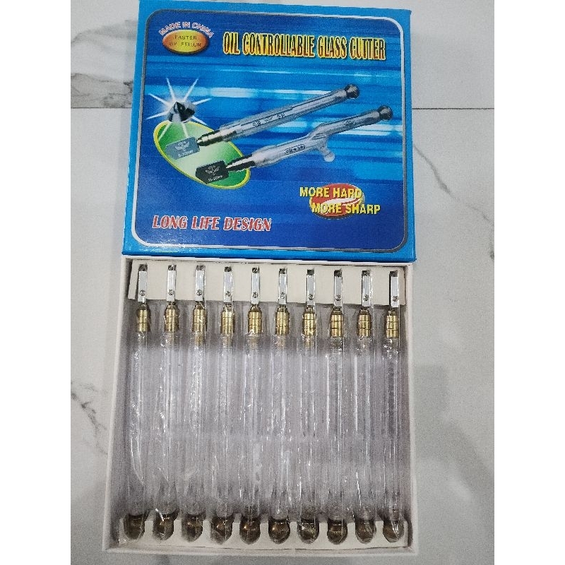 

ISI 10pcs/BOX PISAU POTONG KACA FEILUN