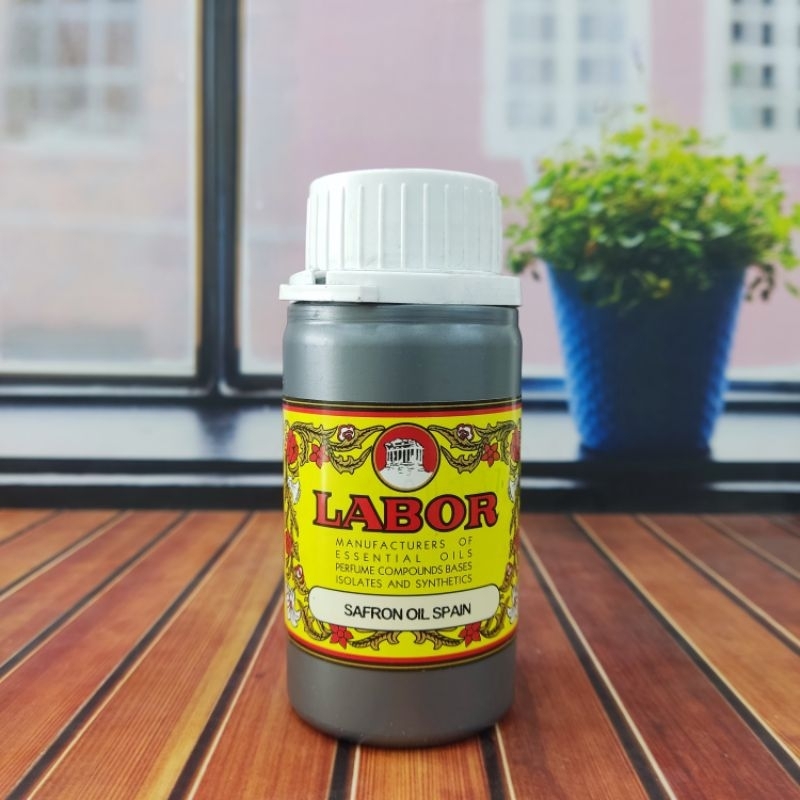 BIBIT PARFUM SAFRON OIL SPAIN, ZAFARON PUTIH BY LABOR SEGEL 100GR ORIGINAL PABRIK