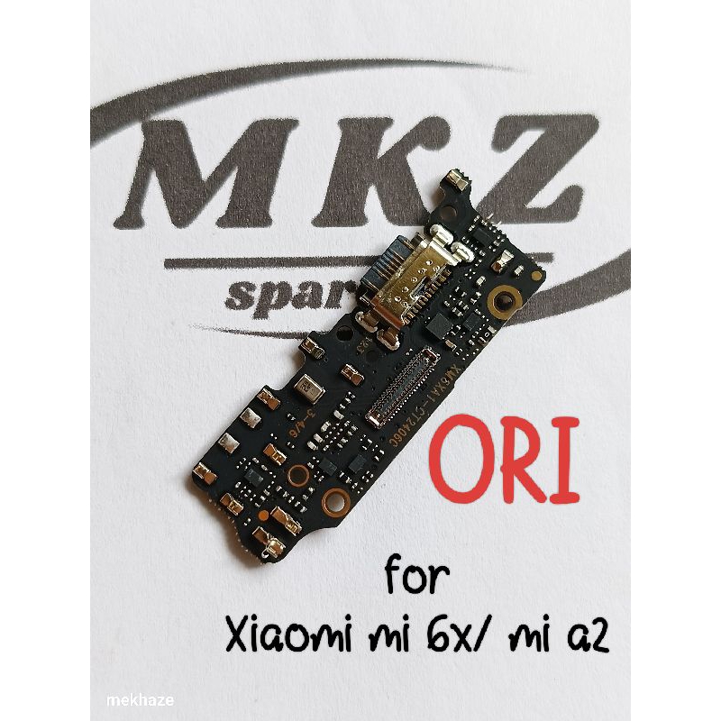 CONNECTOR CHARGER XIAOMI MI 6X XIAOMI MI A2 ORI +MIC PAPAN KONEKTOR CAS PCB BOARD XIAOMI MI 6X MI A2