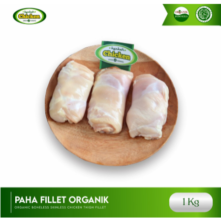 

PAHA FILLET 1KG Daging Ayam Organik