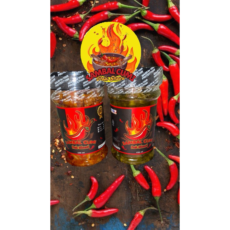 

sambal cumi pak ghani/150ml/murah/enak/bikin nagih