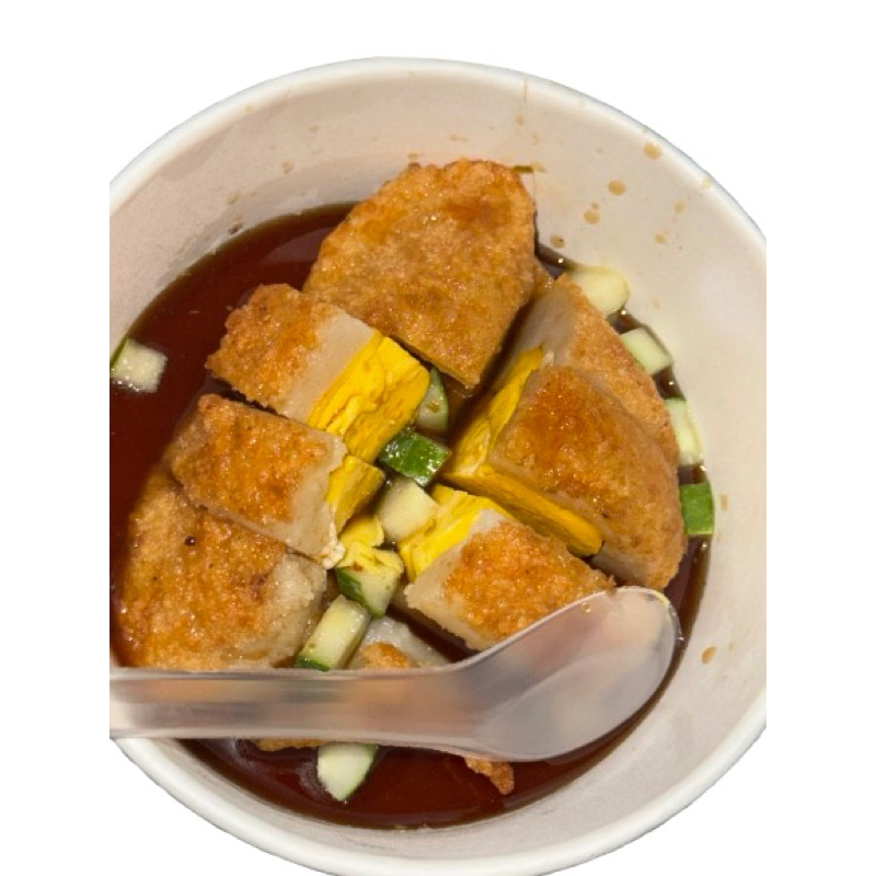 

Pempek kapal selam + cuko