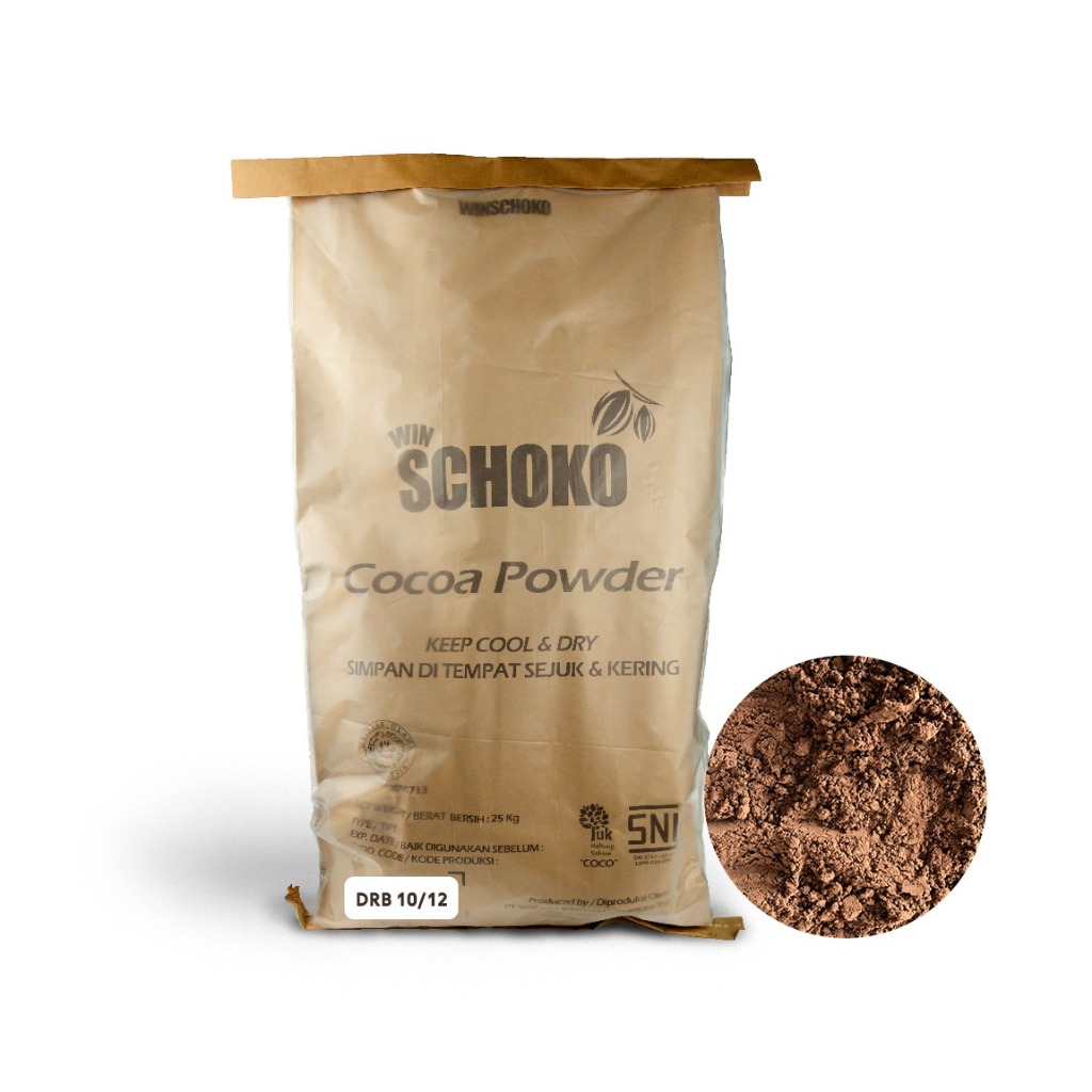 

COCOA POWDER SCHOKO FAT 10/12 1 SAK = 25KG