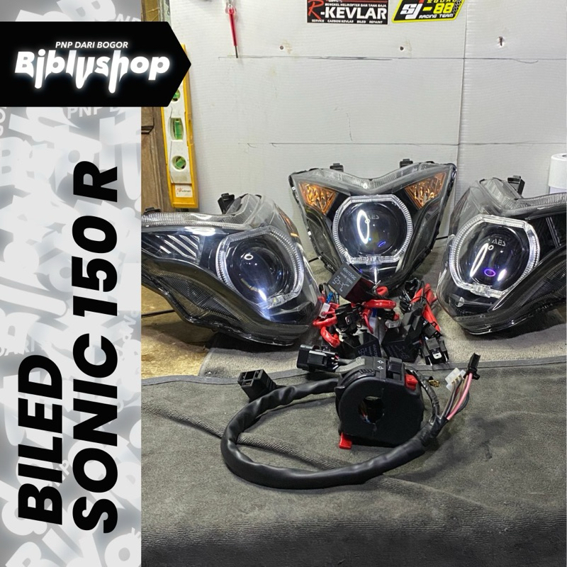 Paketan Biled Honda Sonic 150R Fullset Siap PNP Ke Motor Anti Ngembun / Paket Biled Sonic / Biled So