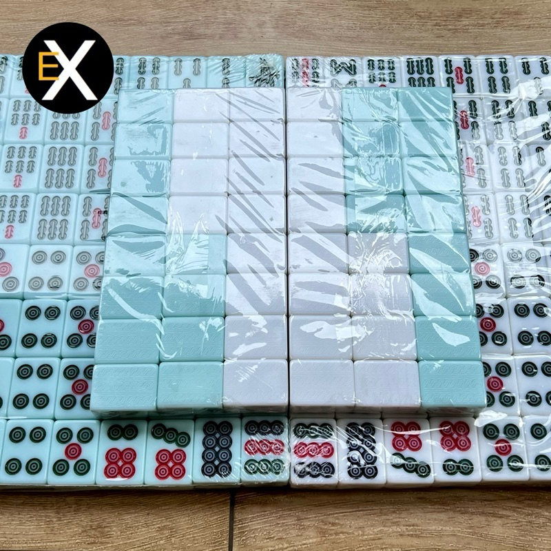 Mahjong Tiles Magnet KHUSUS Meja Mahjong Otomatis Ukuran #40 Jade White Single Colour Type.