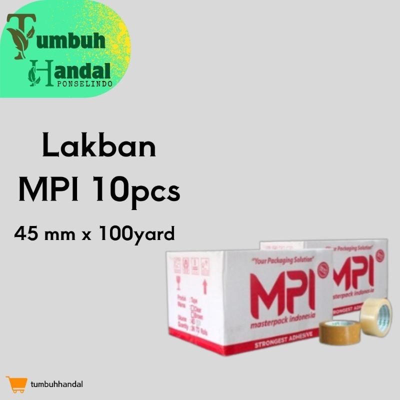 

Lakban MPI 10pcs 45mm x 100yard