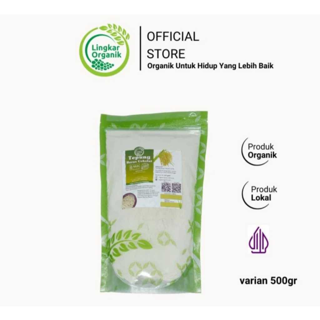 

Lingkar Organik - Tepung Beras Coklat 500gr