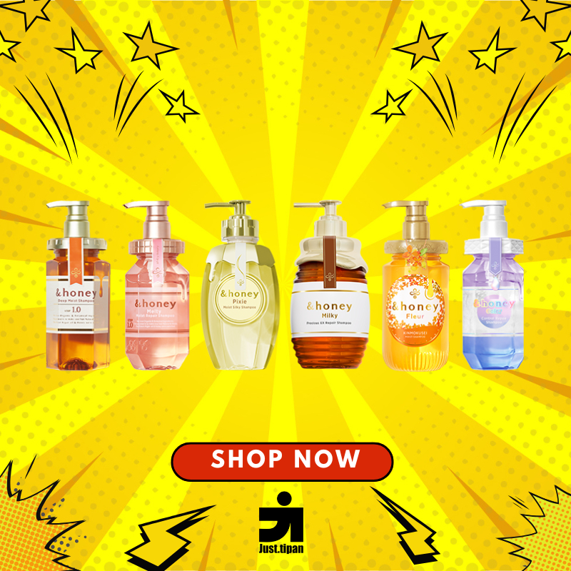 and honey hair shampoo treatment, hair pack, hair oil japan jepang original