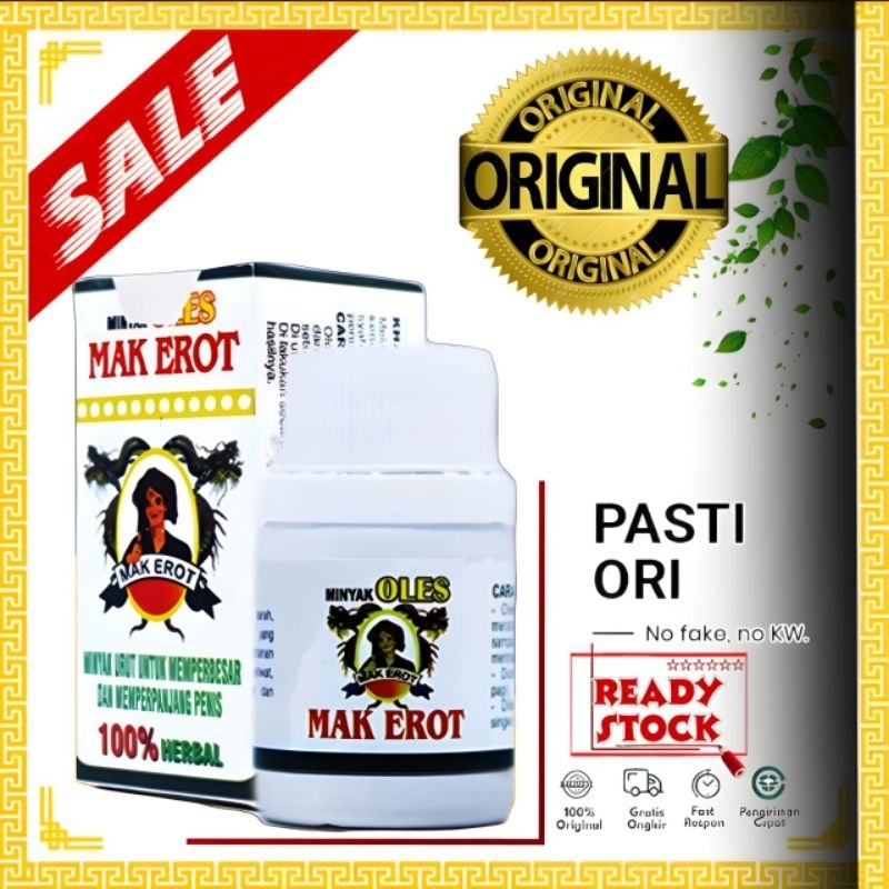 Minyak Olez (MAK EROT) Minyak Urut Minyak Pijat Herbal Tradisional Organik Alami 100% Original/Linta