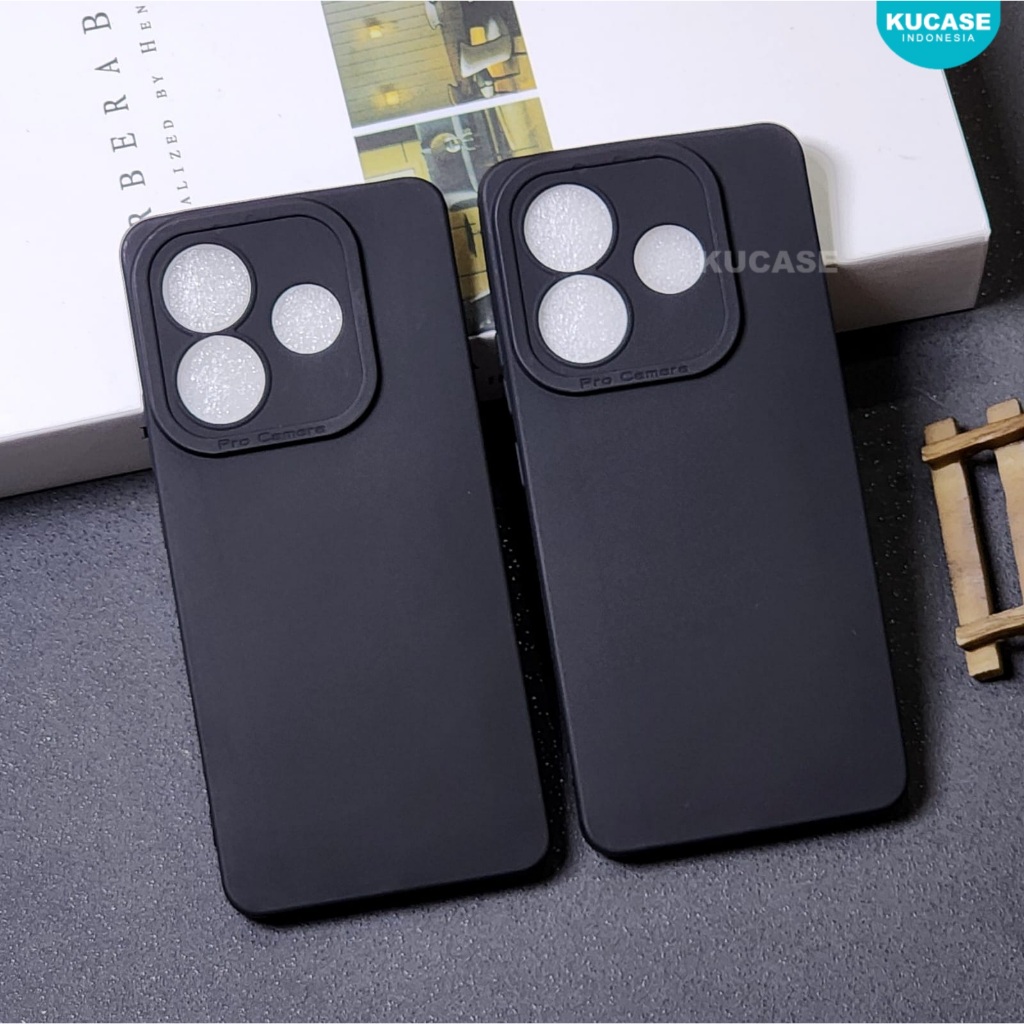 Case Redmi Note 14 5G Redmi Note 14 Pro Redmi Note 14 Pro Plus Case Pro Kamera Warna softcase Macaro