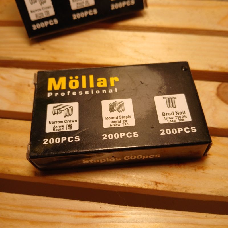 

Staples Refill / Isi Ulang Stapler Mollar 600pcs, Untuk Hekter