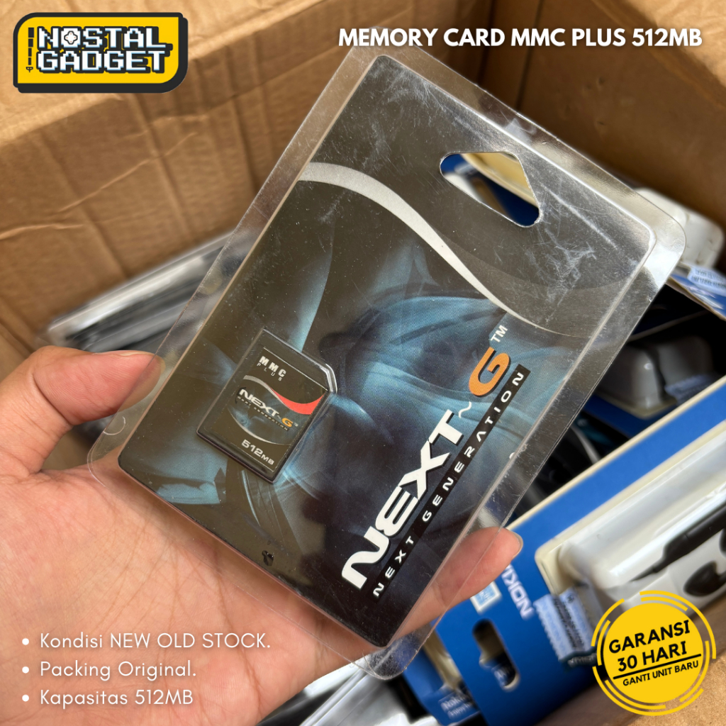 Memory Card MMC 512MB Nokia 3650, 3660, 3300, N-Gage Classic, N-Gage QD, 6600, 9500, 9300i Original 