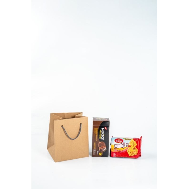 

Paperbag / Tas Souvenir Kertas R3 / Donat Ukuran 14x12x16 cm - 1 Lusin (12 Pcs)