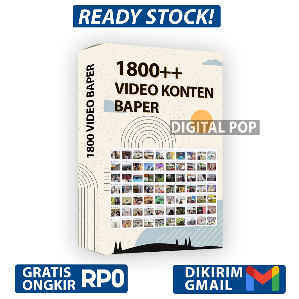 1800+ VIDEO KONTEN BAPER VIRAL FYP SIAP UPLOAD MEDSOS AUTO FYP
