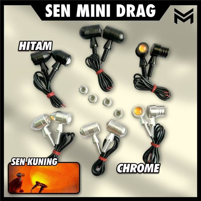 Lampu Sein Palu Led Lampu Sein Lampu Reting Lampu Variasi Sein Mini Drag Custom Universal Untuk Semu