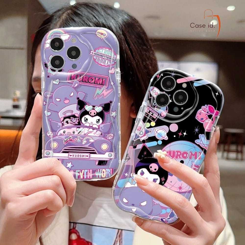 Case Casing Hp Kuromi Queen Untuk OPPO F9 A5S A7 A12 A1K A3S A15 A16 A17 A17K A31 2020 A38 A5 2020 A