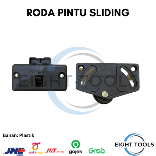 Roda pintu lemari sliding geser/ rel sliding door 3595-AB Germany