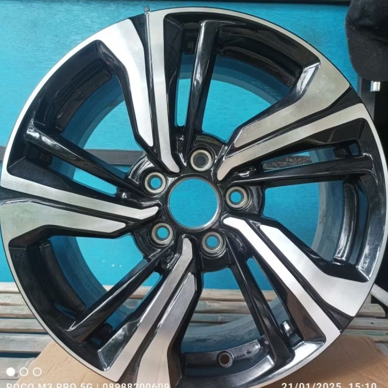 velg civic Turbo r17 pcd 5x114 satuan bijian