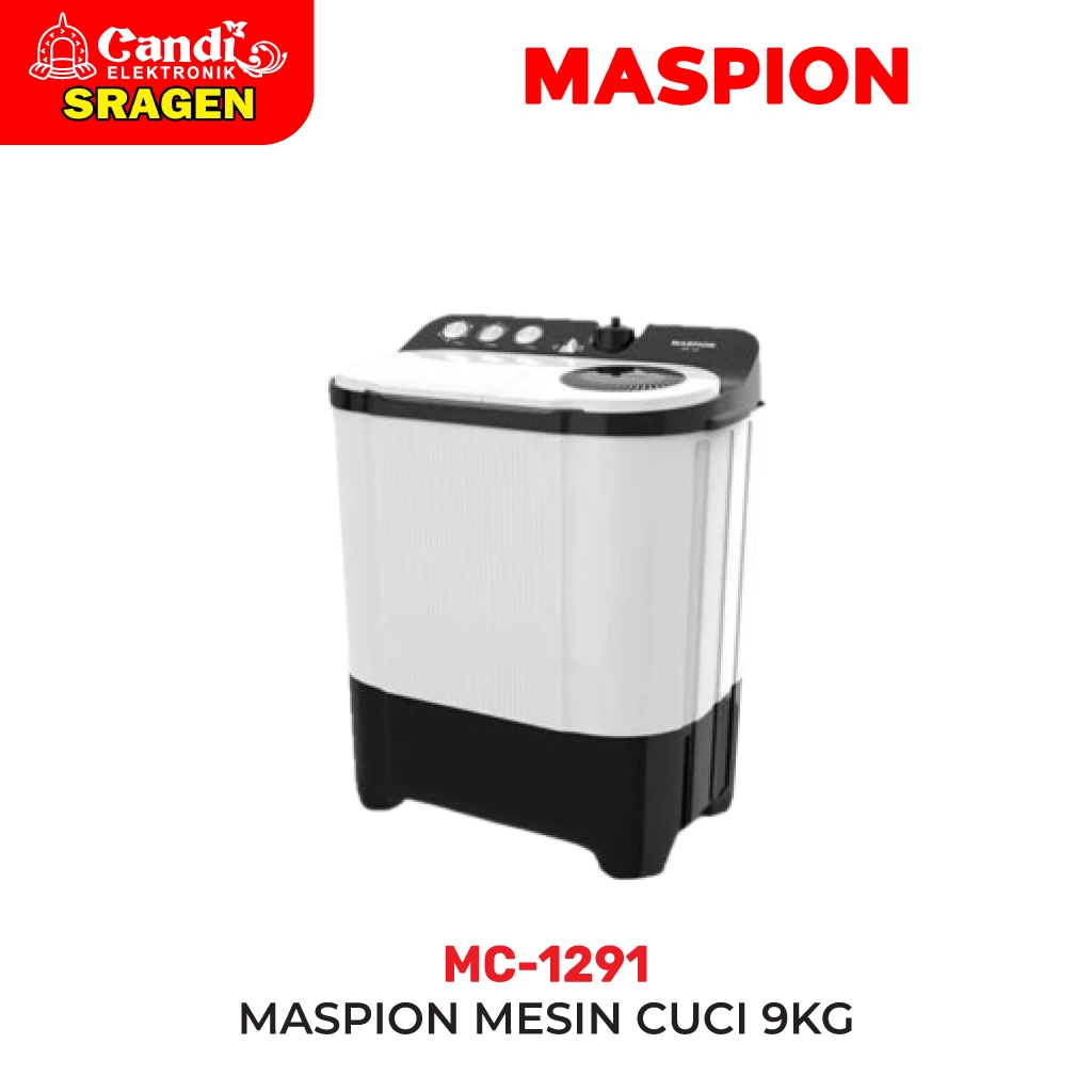 MASPION Mesin Cuci 2 Tabung 9 Kg - MC-1291