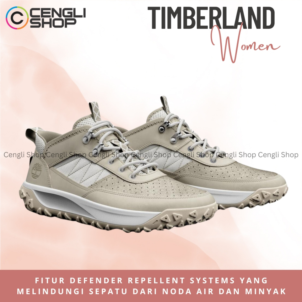 SEPATU SNEAKER TIMBERLAND WANITA ORIGINAL CASUAL SPORT BRANDED TW17