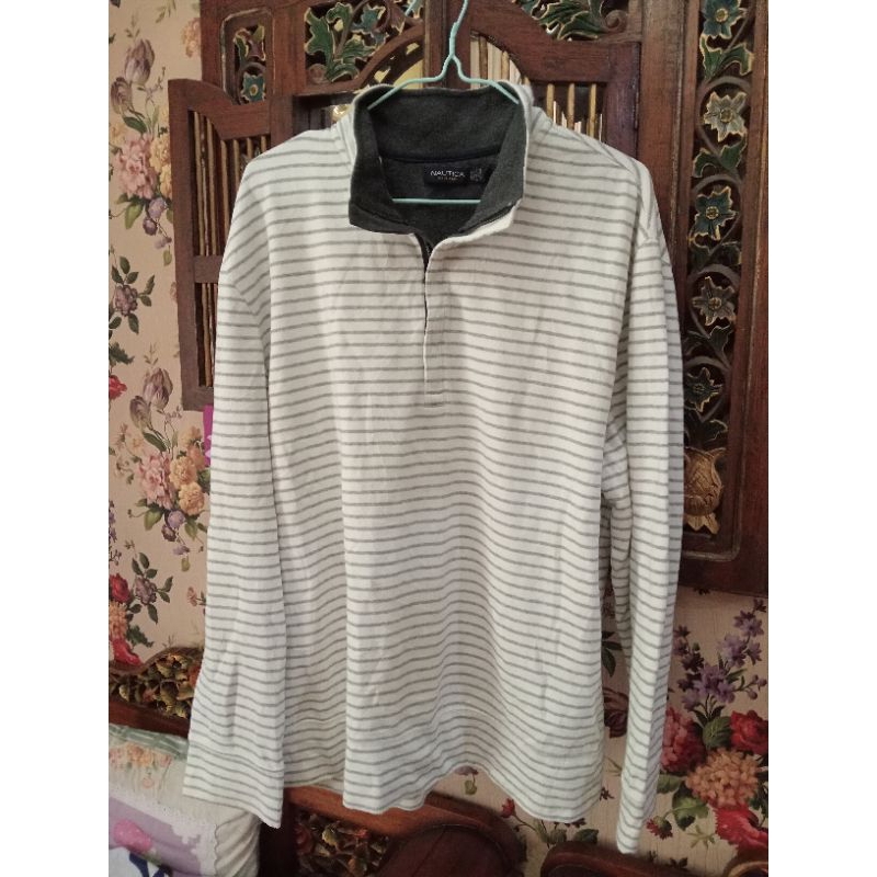 Kaos Long Sleeve Nautica Original