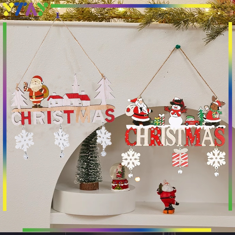 Hiasan Pintu Merry Christmas Hiasan Pintu Depan Rumah Natal Hiasan Natal Untuk Pintu Christmas Decor